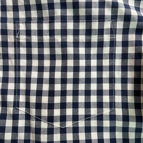 100% Cotton Non-Iron Gingham Summer Oxford Shirt [Charles Tyrwhitt] - Picture 4 of 5